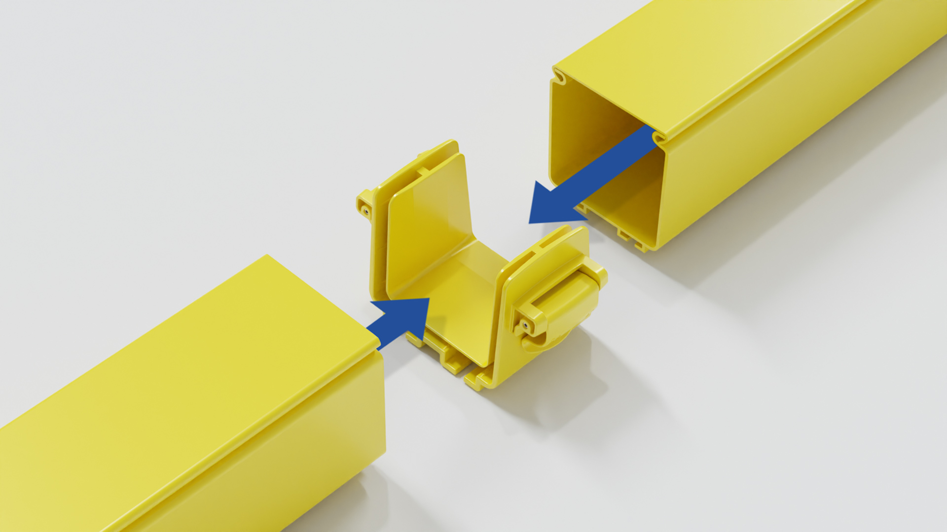 GigaDuct Werkzeugfreie Kupplungen